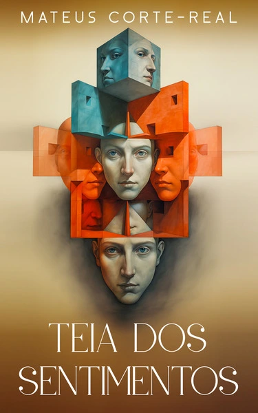 Hardcover of "Teia Dos Sentimentos" by Mateus Corte-Real – hardcover edition